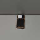 TENDLIN Magnetic Case Compatible with iPhone 15 Pro Case Wood Grain with Carbon Fiber Texture Design Leather Hybrid Slim Cover (Compatible with MagSafe) Black