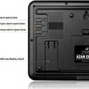 Azan Clock, Automatic Worldwide Digital 8 Azan Prayer Sounds Muslim Prayer Clock for USA Home Decor (Black)