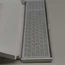 seenda Rechargeable Wireless Keyboard Mouse, Ultra Thin Low Profile Wireless Keyboard and Mouse with Number Pad, Quiet Portable Combo Compatible for Windows XP/7/8/10/11/11 Pro, Black and Grey