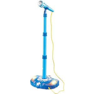 Kids Karaoke Machine with Lights, Microphone with Adjustable Stand Singing Karaoke Machine for Girls Boys