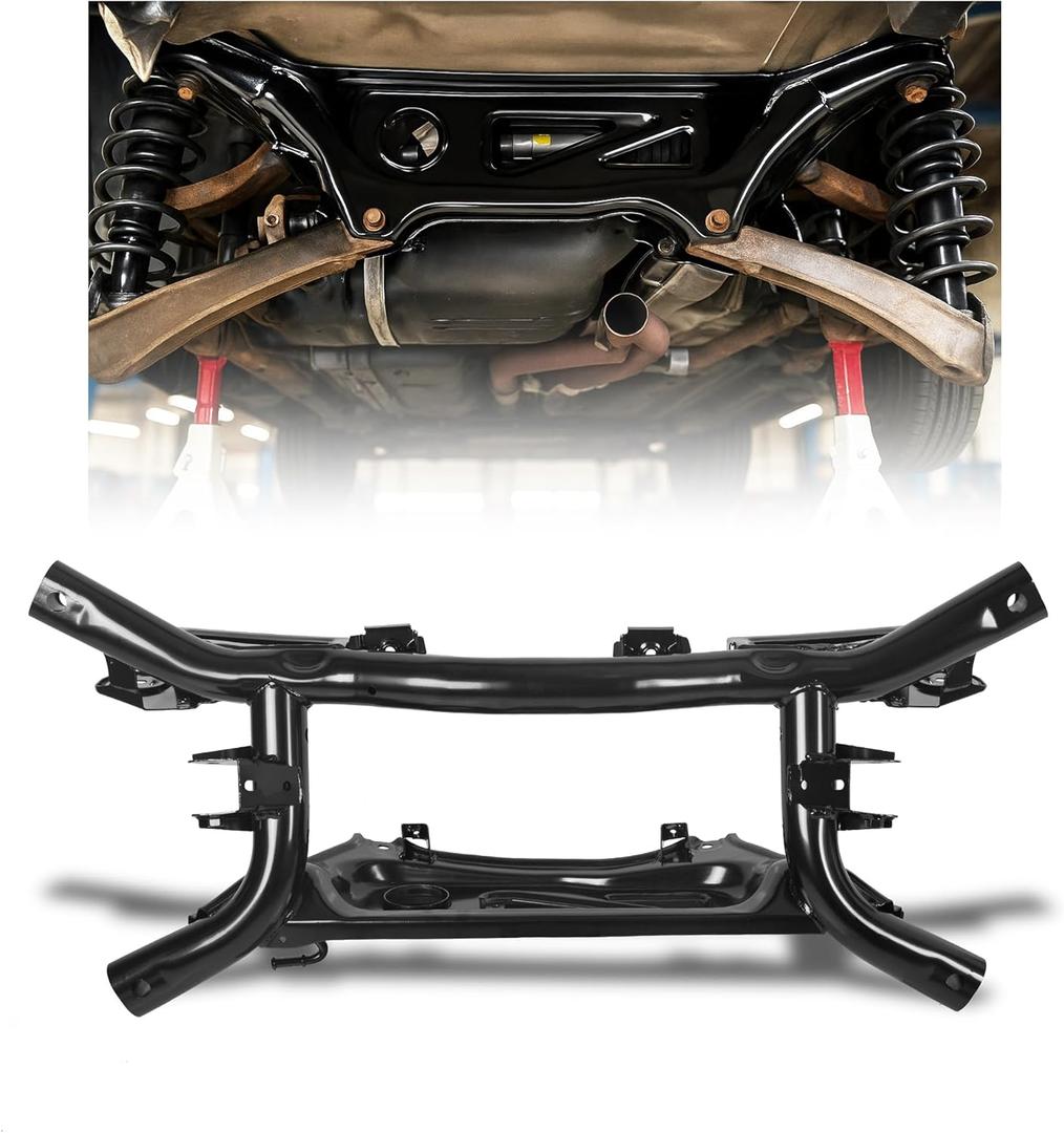 ECOTRIC Rear Suspension Crossmember Compatible with 2007-2017 Jeep Compass Patriot 4WD AWD 2007-2012 Dodge Caliber 4WD AWD Replacement for 68211932AB Rear Subframe Crossmember