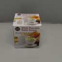 Norpro Porcelain Butter Keeper, White (1 LB)