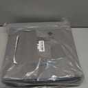 13x13 Large Storage Bins with Clear Window, Set of 6 Storage Cubes, Collapsible Cube Storage Bins, Fabric Closet Organizers with Handles for Home, Office, Closet Shelf Cabinet, Bookcase, Grey