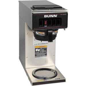 BUNN 13300.0001 VP17-1SS Pourover Coffee Brewer with 1-Warmer, Stainless Steel, Silver, Standard
