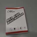 Hafny NEW Bar End Bike Mirror, HD Automotive Grade Glass Lens, Large Surface, Shatterproof, Multi-Angle Adjustable, E-Bike Mirrors, (HF-M902LB-FR08 (Left Side, Blue Glass))