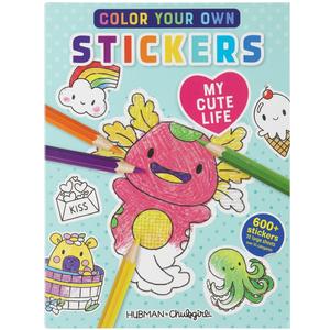 Color your own stickers.