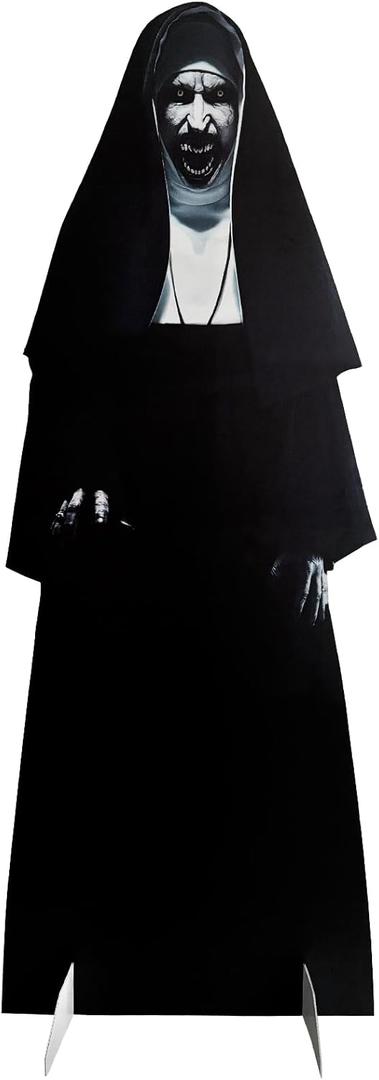 MCJC Horror Cardboard Cutout,Life Size Cardboard Standing,Halloween Indoor Outdoor Decorations (Black)