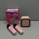 IROO Karaoke Machine for Kids, 2026 TOP Toys Birthday Gifts Ideas for Girls Ages 4, 5, 6, 7, 8, 9, 10, 12+ Years Old, Portable Mini MP3 Player with 2 Wireless Mics for Party, Pink