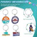 Landical Los Angeles Souvenir Keychain California Souvenir Gifts