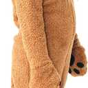 Kosgraiy Lion Costume, Unisex-Kids Animal Onesie Outfit for Halloween and Christmas, S, 4-6 Years