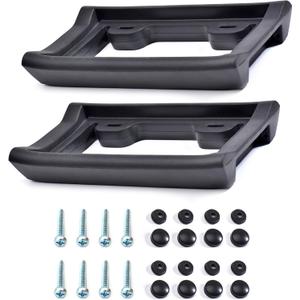 AR-PRO Ultimate License Plate Bumper Guard Screws Included - 2.3" Thick Rubber License Plate Mount Protects Bumper from Scratches and Dents - Universal Fit for Cars, Trucks, SUVs, and Vans
