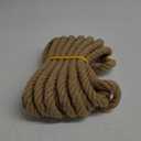 Twisted Manila Rope Jute Rope (1 Inch x 10 Feet) Natural Thick Hemp Rope for Crafts, Nautical, Railings, Hammock, Decorating