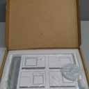 ROLOVE Vanity Mirror with Lights 15"x12", Lighted Makeup Mirror with 10X Magnification, 3 Color Lighting & Dimmable Brightness, Light Up Mirror for Desk, Bedroom, Bathroom