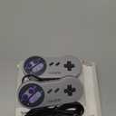 KIWITATA 2X Classic SNES USB Controller for PC Gamings, Retro SNES Wired USB Game Emulator Controller for Windows XP 7 8 11 Mac Raspberry Pi