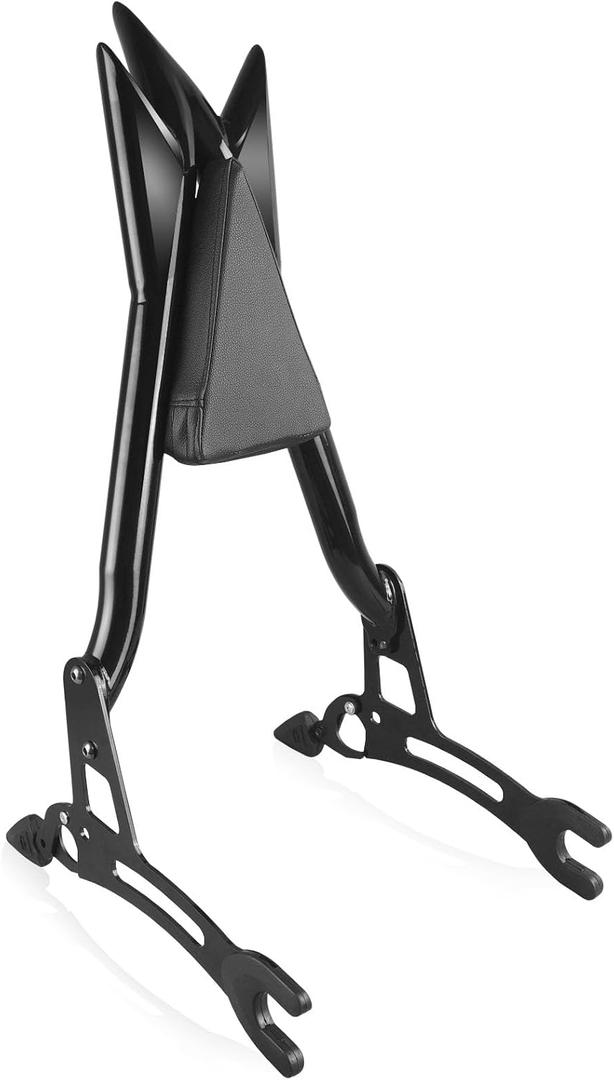 27 Tall Detachable Sissy bar for Indian Challenger/Chief Dark Horse/Chieftain Elite/for Indian Pursuit/Springfield/Roadmaster/Vintage 2014-2026 (27" Black)