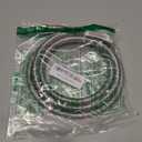 Certified Appliance Accessories Ice Maker Water Line, 5 Feet, PVC Core with Premium Braided Stainless Steel, Silver