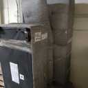 LAKEVIEW MADISON Living Room Set Loveseat Grey 30"H x 6'L x 3'D / And Storage Ottoman Grey 20"H x 54"L x 27"D