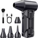 Honornic Compressed Air Duster, 110000 RPM High-Speed Electric Air Duster with Brushless Motor, 3-Speed Settings