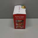 Evoloop Rapid Egg Cooker Electric 12 Eggs Capacity, Soft, Medium, Hard Boiled, Poached, Omelet Maker Egg Poacher & Vegetable Steamer, BPA Free Tray