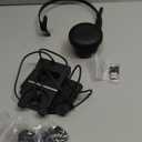 Jabra Evolve2 55 Mono Wireless Headset with Charging Stand AirComfort Technology, Noise-Cancelling Mics & Active Noise Cancellation - Works with UC Platforms Such as Zoom & Google Meet - Black (Single-ear, Stand + USB-A Dongle)