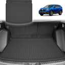 Original 2017-2022 CR-V Cargo Liner for Honda CRV (Not for Hybrid) - Custom Fit TPE Trunk Mat Accessories - All Weather Rubber Cargo Mat for Honda CRV 2017-2022(Upper Position)