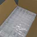 3 Pcs 36 Large Grids Clear Plastic Organizer Box with Adjustable Dividers Craft Organizers Box for Bead,Jewelry,DIY Crafts,Art,Small Items Storage (Clear-3pack-108 Grids)