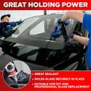 Windshield Adhesive – Easy to Apply – Fast Curing & Weather Resistant – High-Strength Bond – Professional Polyurethane Auto Glass Adhesive – Windshield Sealant – Repair Kit for Cars, Trucks & SUVs