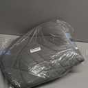 2 Pack PU Leather Front Car Seat Cover Bottom Car Seat, Anti-Slip and Full Wrap Driver Car Seat Protectors with Storage Pocket, Luxury Waterproof Bottom Auto Seat Cushion Pad for Most Vehicles(Gray)