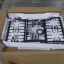 GASLAND Gas Cooktop 36 Inch with Griddle, PRO GH3365EF 5 Burner Propane Stovetop with Reversible Cast Iron Grill/Griddle, Gas Countertop Plug-in, NG/LPG Convertible Cooktops, Black