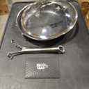 Frying Pan Nonstick with Lid,Hybrid Non Stick 5 Quart Saute pan,PFOA Free Cookware,Stainless Steel skillet,12 inch Deep Saute Pan,Dishwasher&Oven Safe,Works on All Cooktops