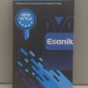 Esanik [2-Pack for iPhone 17 Pro Max Sunset Color Privacy Screen Protector - Gradient Purple Anti-Spy Tempered Glass, Anti-Blue Light, Pink Military-Grade 9H Hardness,Shatterproof, Flawless Fit Tray