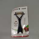 Ciieeo 2-in-1 Multifunctional Vegetable Peeler Grater with Ergonomic Handle Compact Stainless Steel Kitchen Gadget for Peeling Slicing Julienning Fruits and Veggies