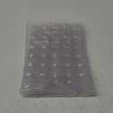 HITSLAM Shower Bathtub Mat Non Slip, 24"x 24" Bath Mat for Tub, Soft PVC Shower Mats for Inside Shower with Suction Cups and Center Drain Hole, Machine Washable Bathroom Floor Mat, Clear