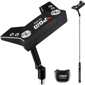 PGM Golf Putter Club with Aircraft-Grade Aluminum and CNC Craftsmanship for Ultra-Low Center of Gravity (Black)