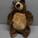 Masha and the Bear Official Bear Plush Toy  15 Stuffed Animal from Cartoon  Soft & Cuddly Character Gift for Boys & Girls  Collectible Teddy from Popular Animated Series