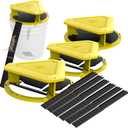 Mouse Trap Bucket-Mouse Traps Indoor for Home-Multi-Catch,Auto-Reset,Humane Rat Trap-5 Gallon Bucket Compatible3 Pack