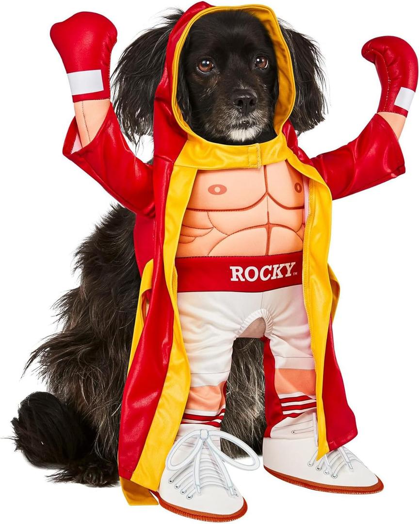 Rocky: Rocky Balboa Pet Costume for Dogs or Cats by Rubies, Medium