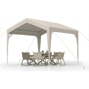 7 X 7 FT Pop Up Canopy,Portable Outdoor Canopy Tent with Rust-Resistant Frame & Waterproof UV Protection Canopy,Quick Setup, for Camping, Backyard Parties & Markets