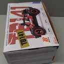 BEZGAR TB141 RC Cars-1:14 Scale Remote Control Car, 2WD High Speed 20 Km/h All Terrains Electric Toy Off Road RC Car Vehicle Truck Crawler with Two Rechargeable Batteries for Boys Kids and Adults (Red)