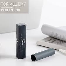 Natural Oil Blotting Paper Roll, Refillable Compact Dispenser No Shine Sheets, Absorb Excess Shine on Face or Scalp Instantly, Men and Women Facial Skin Care or Make Up Must Have (Bamboo Charcoal) Pack of 5