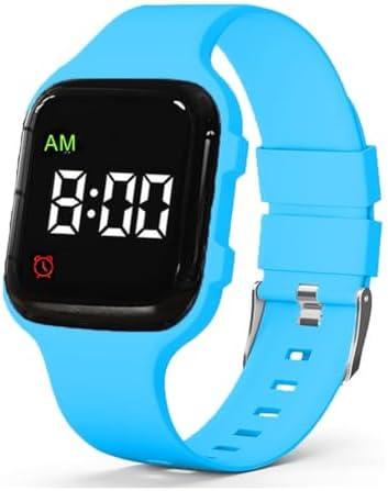 e-vibra Vibrating Alarm Watch, Potty Training Watch Water Resistant Medical Reminder Wristband with Timer (Blue)