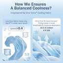 Cooling Blanket Comforter Hot Sleepers-Full/Queen Cooling Duvet Insert, Double-Sided Cold Blanket for Night Sweats, Summer Lightweight Breathable Comforter (90''x90'', Light Blue) (Full / Queen (90"x90"))