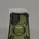 i-Blason Armorbox for Samsung Galaxy S25 Ultra Case MagSafe with Camera Cover Stand [Military Protection] Full-Body Heavy Duty Magnetic Phone Case with Screen Protector for S25 Ultra 6.9 inch, Green