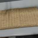 12x12x12in Wicker Storage Baskets for Shelves, Set of 2 Hand-Woven Paper Rope Wicker Basket,Foldable Cube Storage Bins, Natural Color Storage Cubes, Square Baskets for Organizing Decor