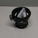 Universal Motorcycle Cup Holder for Harley Davidson Touring Road King, Dyna, Road Glide Limited, Fat Boy, Street Glide, Sportster XL883 1200, Electra Glide, Honda Goldwing GL1800 (4.1-inch) (Black)