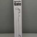 Mom's Choice Awards Winner - 120 Inch Extra Wide Baby Gate for Doorway Extra Long Retractable Puppy Gates for The House Mesh Large Baby Gate for Dogs Indoor Child Gates for Wide Openings (White)