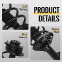 KUSATEC Front Pair Complete Struts Shock Absorber fit for 2009-2019 Dodge Journey, 172510 172509 Struts with Coil Spring Assemblies