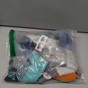 ANTSANG 3 Pairs Kids Merino Wool Ski Socks Boys Girls Thermal Thick Warm Winter Cozy Socks for Skiing Snowboarding (8-12 Years, Skate-green Blue Grey)