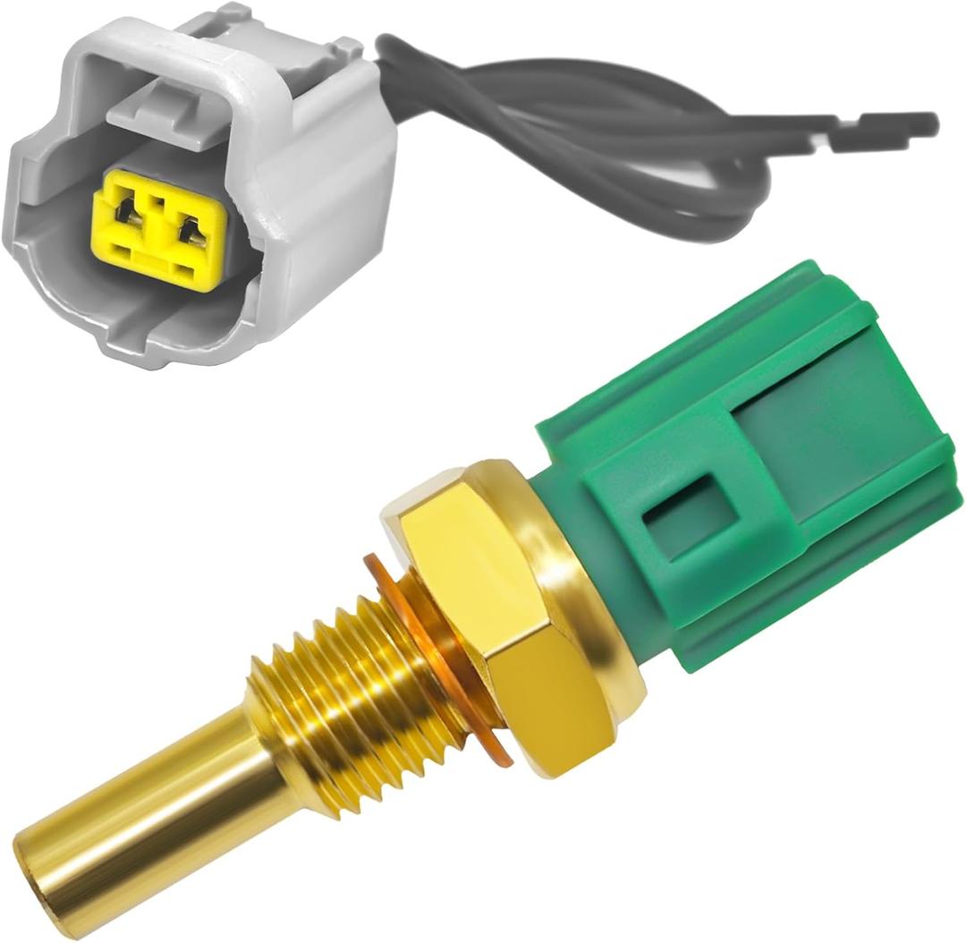 Engine Coolant Temperature Sensor 89422-20010 89422-35010 with Connector Pigtail Harness Compatible with Toyota 4Runner Tacoma Camry Tundra Lexus ES350 ES330 GX460 GS350 RX300