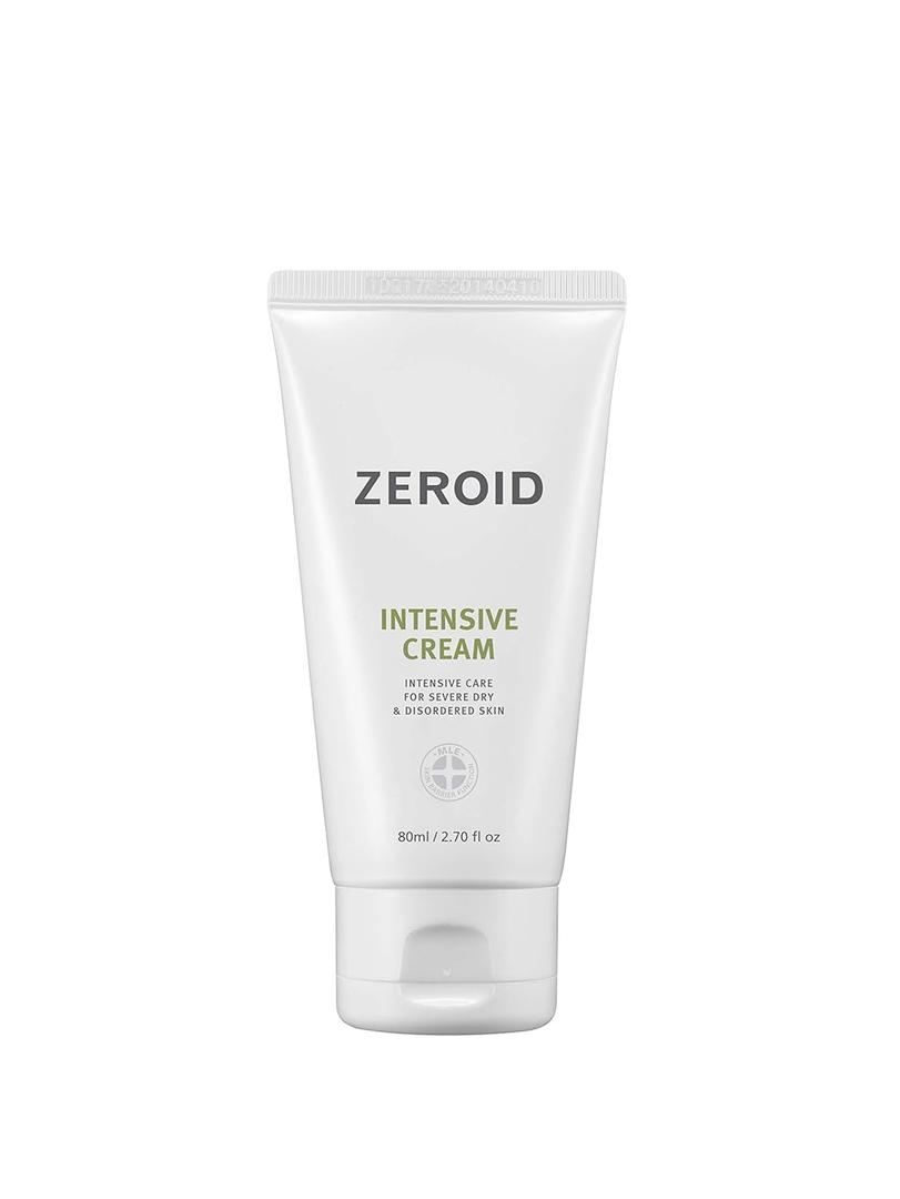 ZEROID | Intensive Cream | Face Moisturizer for Dry & Disordered Skin | Face Cream for Sensitive Skin | Face Lotion For Skin Barrier Repair | Korean Skincare | Korean Moisturizer | 2.7 fl oz (80ml)